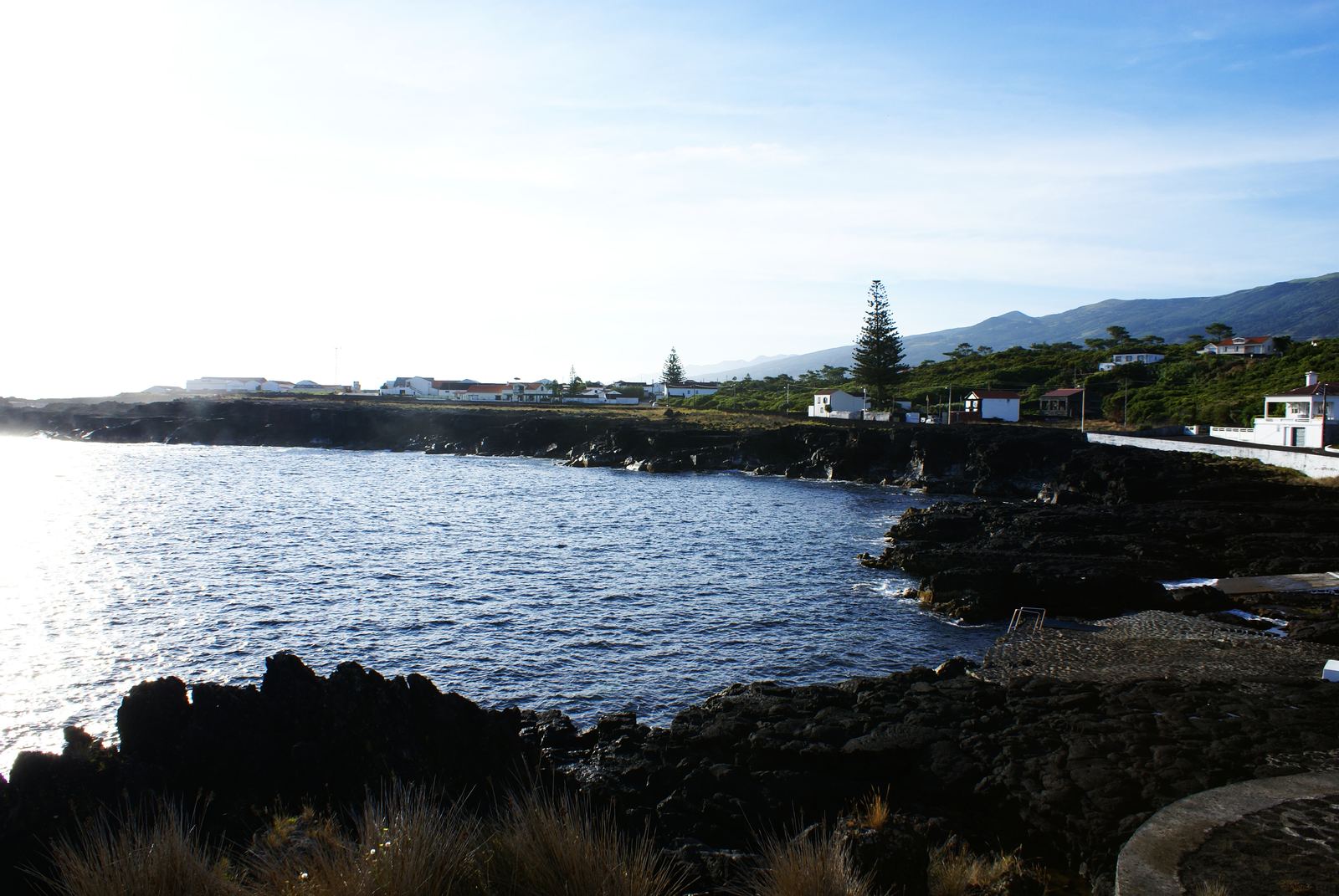 Reference image sao roque harbour used in the Pico Island Guide
