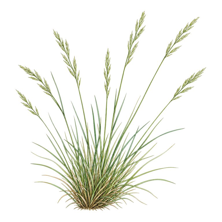 Illustration of a single Azores endemic — Festuca francoi (Festuca francoi) for the Azores species directory